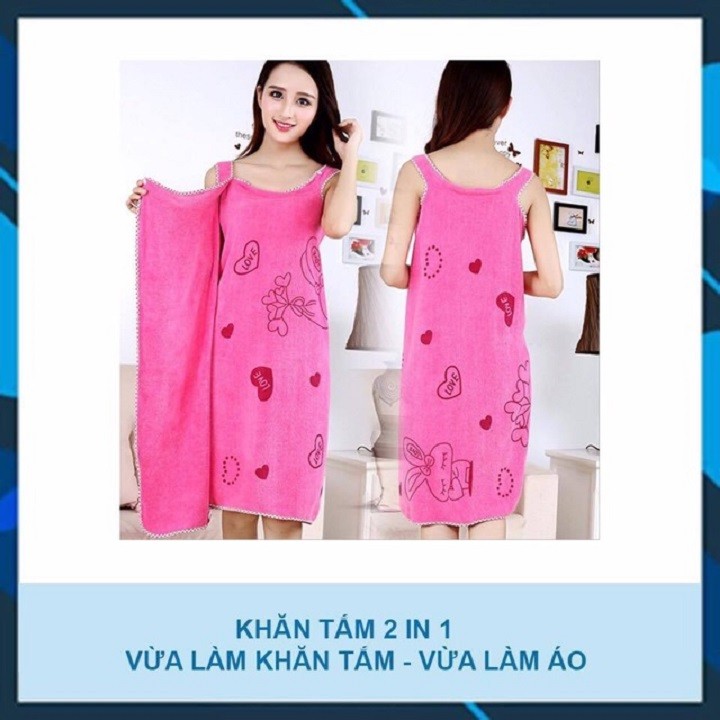Khăn tắm đa năng, khăn tắm 2 in 1