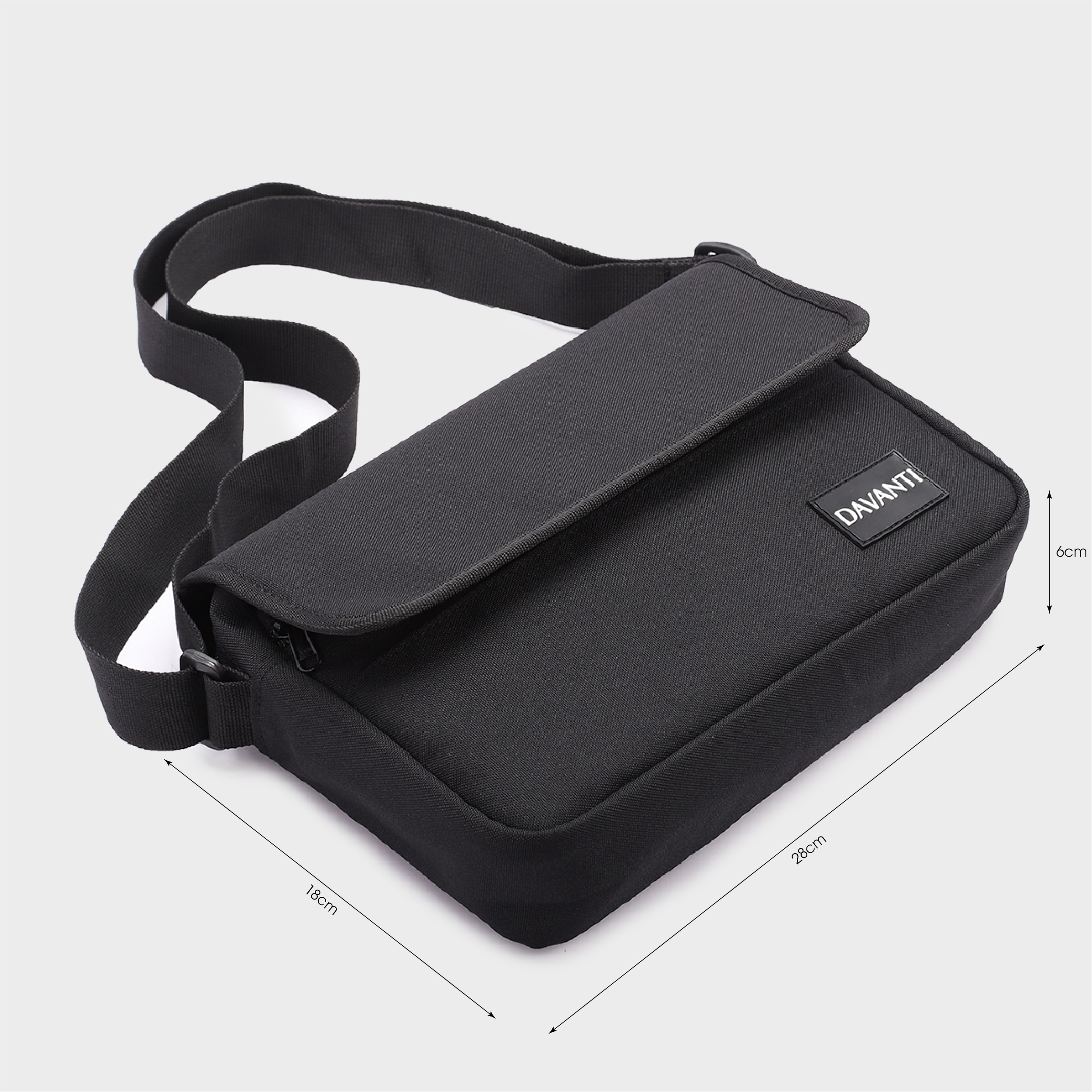 Túi Đeo Chéo Vải Canvas Thời Trang DV298