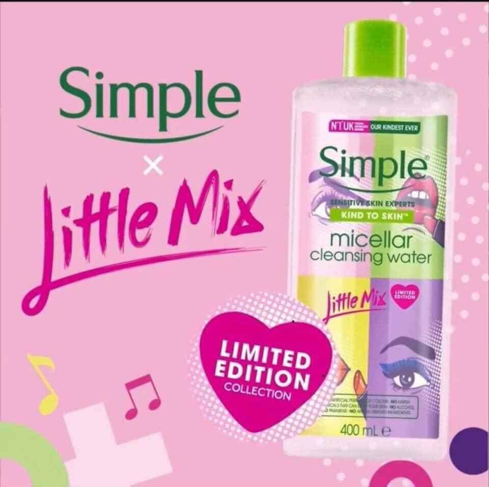 NƯỚC TẨY TRANG SIMPLE LITTLE MIX - Limited Edition