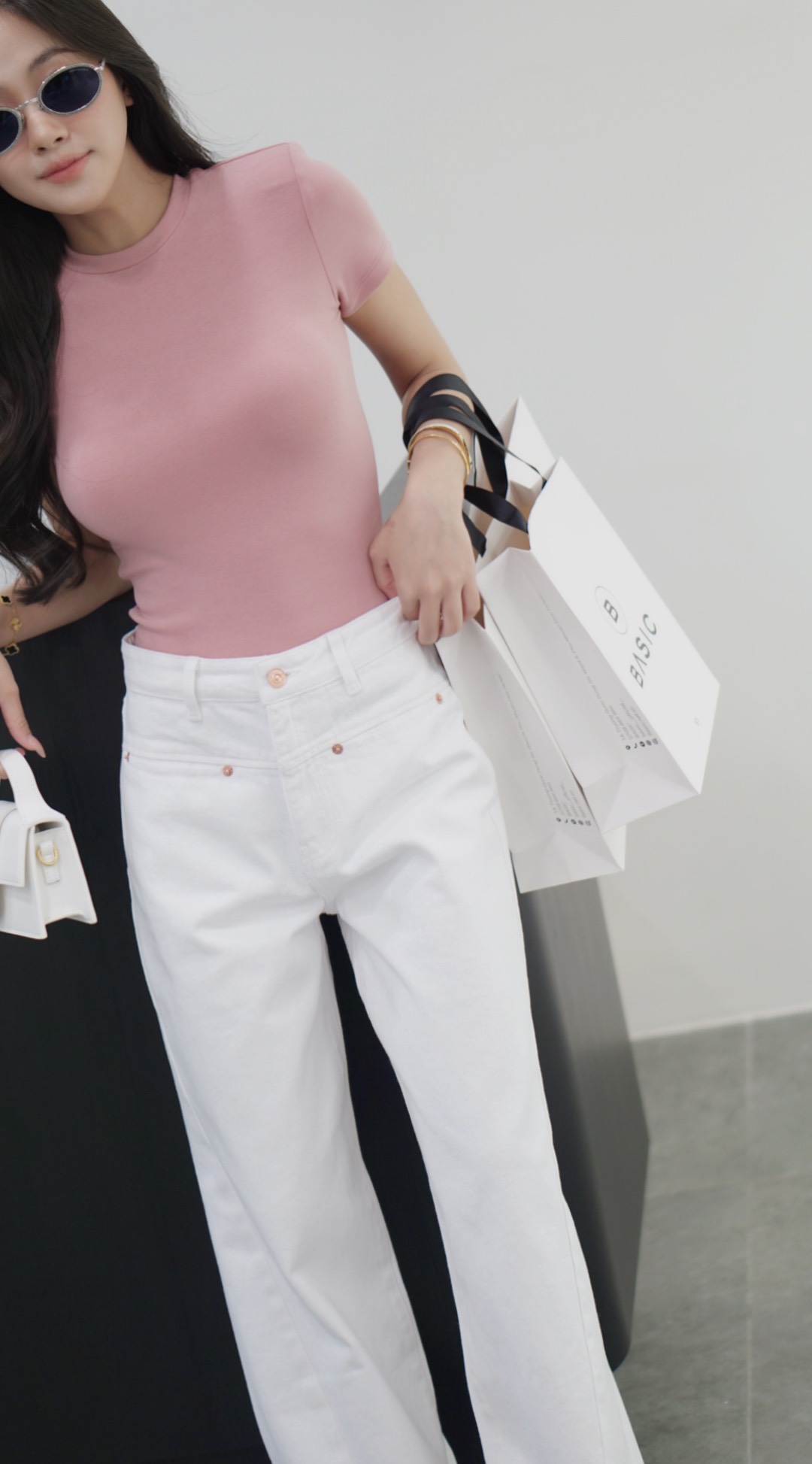 Áo thun tay ngắn  BASIC CIMI TOP
