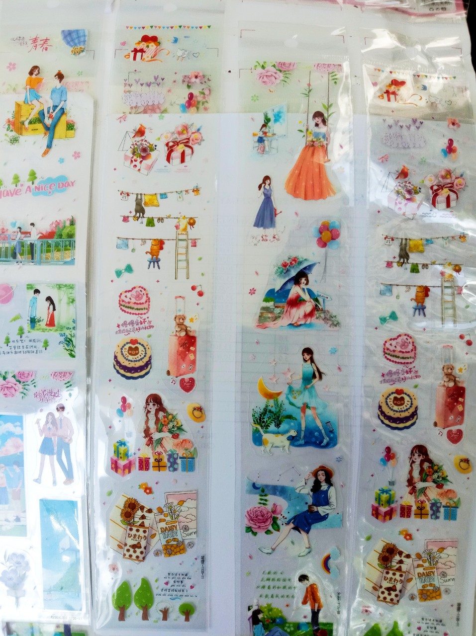 Sticker trang trí nhiều chủ đề