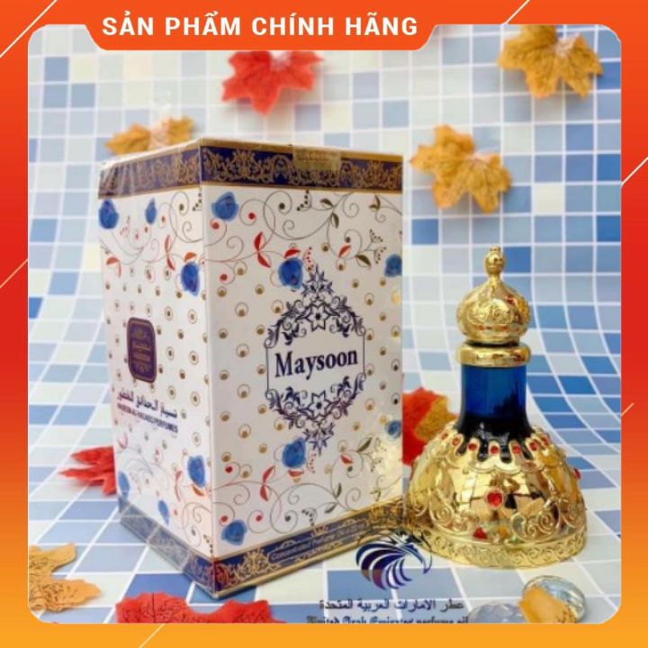 [SIÊU RẺ] Tinh dầu nước hoa Dubai nội địa Maysoon thơm mát nhẹ nhàng