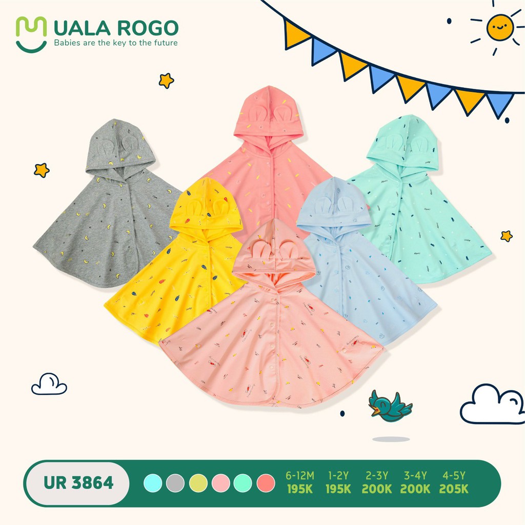 [HCM]UR3864. Áo choàng cánh dơi Uala Rogo