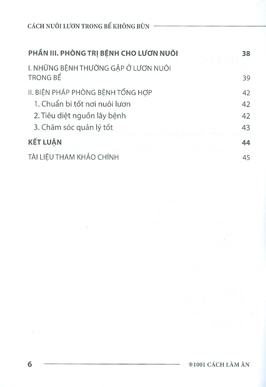 Cách nuôi Lươn trong bể không bùn