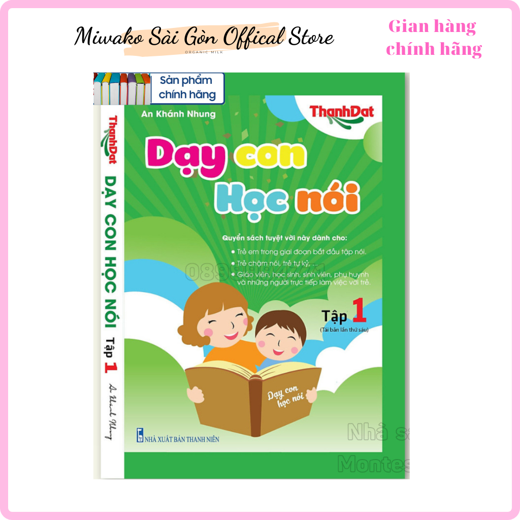 Dạy con học nói trọn bộ (tập 1 + tập 2)