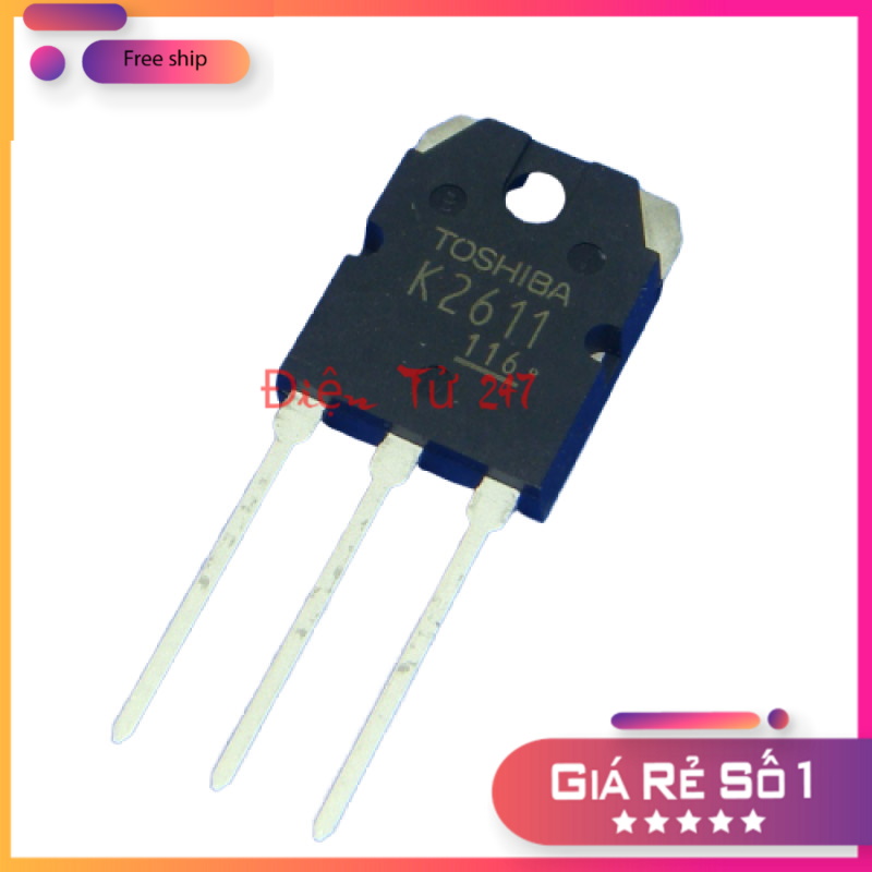 Mosfet k2611 n-ch 9a 900v kênh n