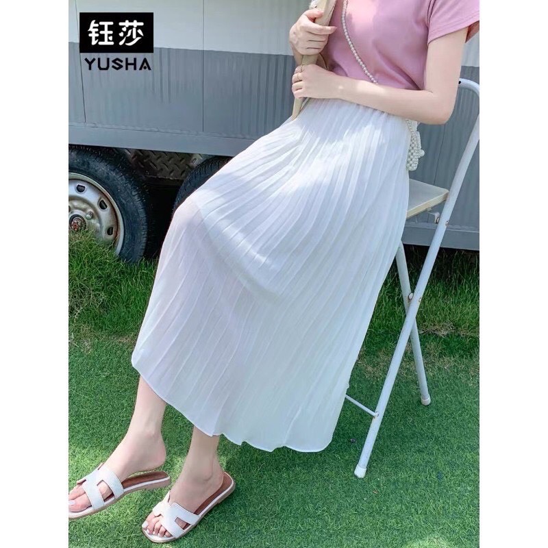 [HCM]Chân váy dập ly