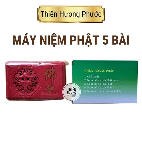 Máy tụng kinh niệm phật 10 bài