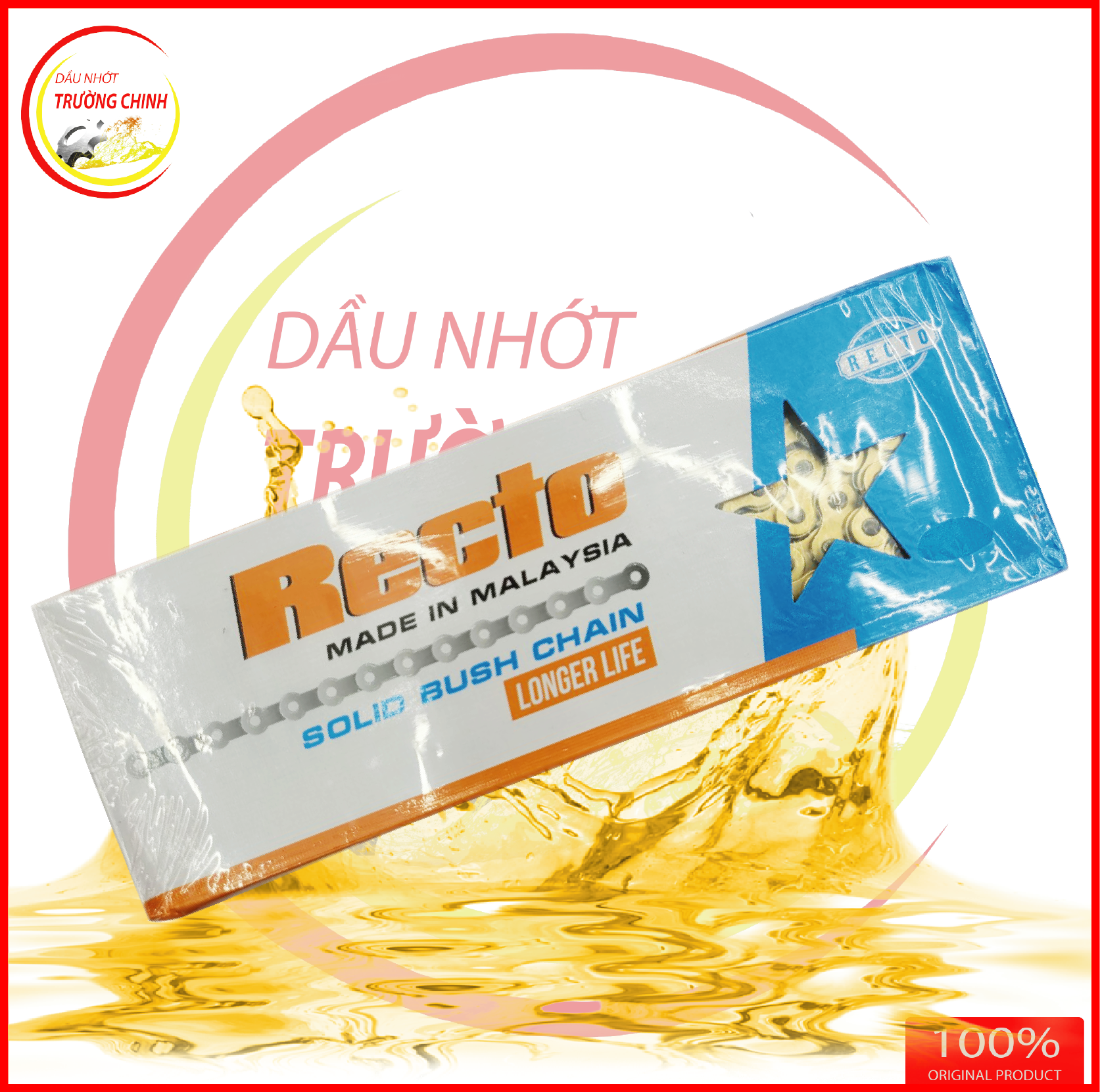 Sên Recto sên vàng 9 ly 124L, 132L hàng chính hãng nhập khẩu
