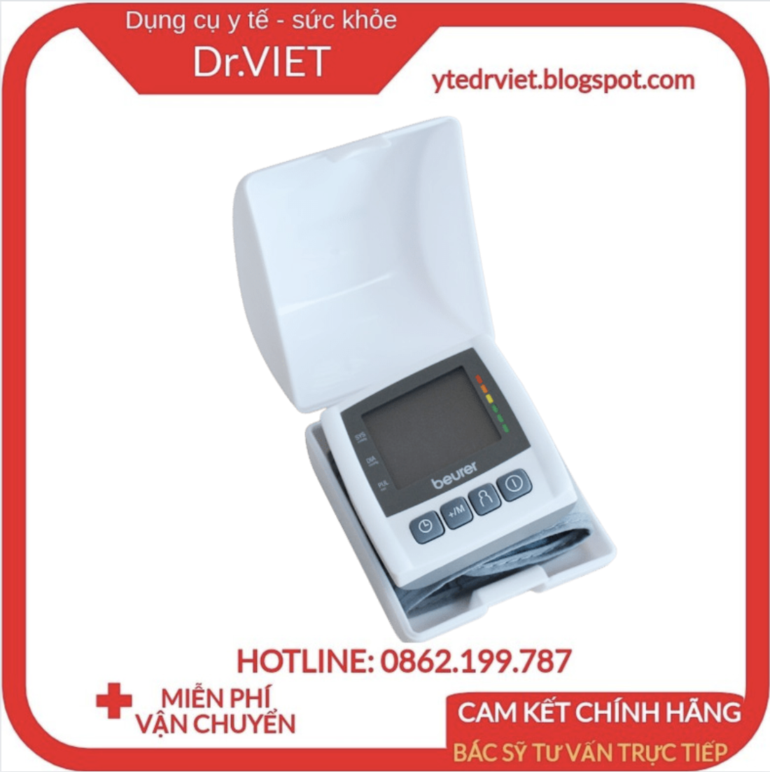 Máy đo huyết áp cổ tay điện tử BEURER BC30 Chính hãng- Nhập khẩu Đức, chính xác cao, thiết kế gọn nhẹ dễ dàng thao tác, cảnh báo nhịp tim, thiết kế gọn nhẹ, sử dụng pin, bảo hành 36 tháng ,  đảm bảo tiêu chuẩn WHO