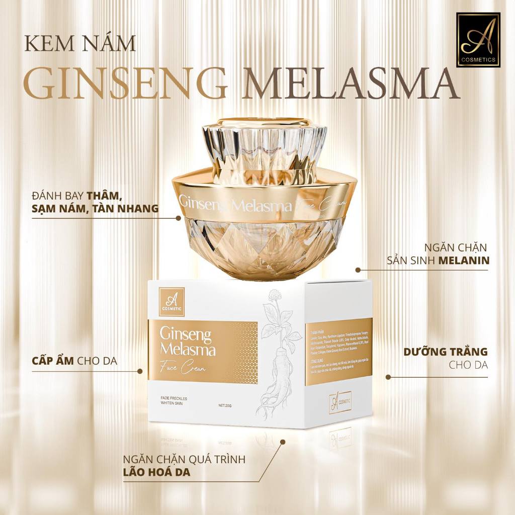 Kem Face Nám Nhân Sâm Phương Anh Cosmetics ( Mẫu Mới )
