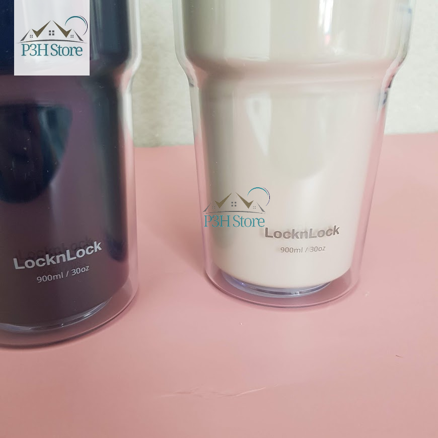 Ly nhựa 2 lớp Lock&Lock double wall cold cup 900ML HAP502