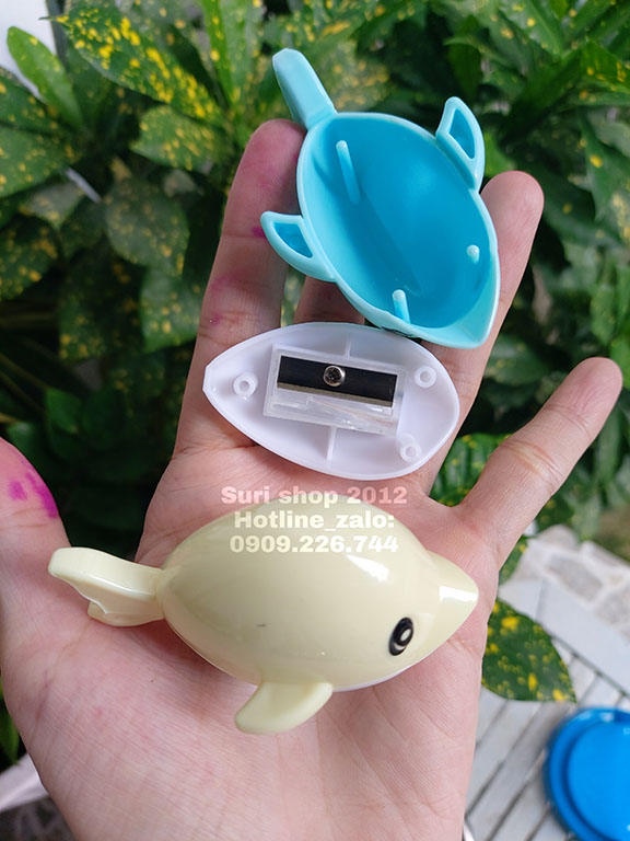 01 Chuốt bút chì hình cá heo dễ thương