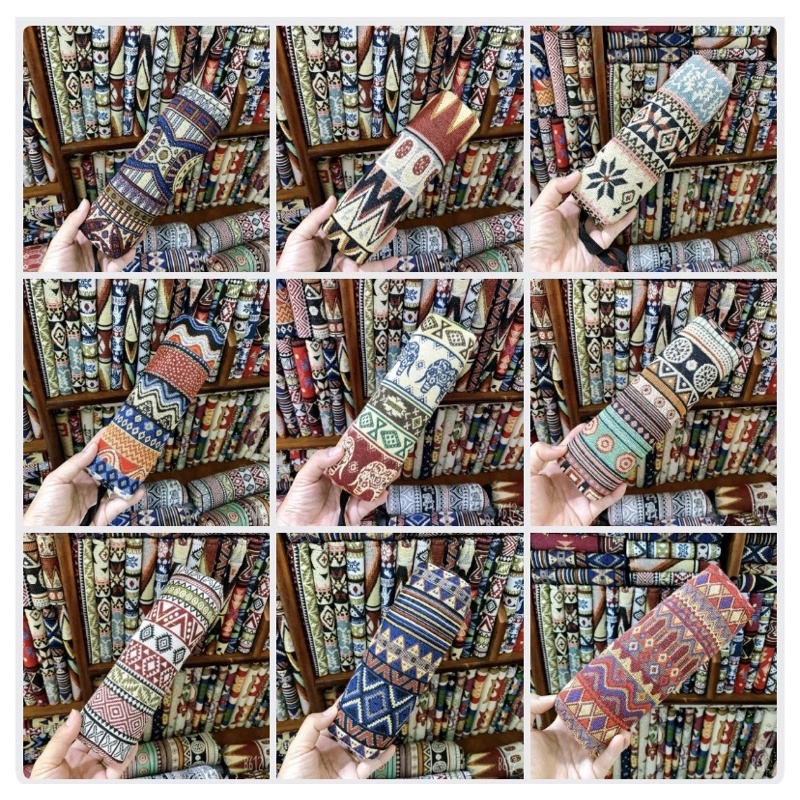 Bóp bút thổ Cẩm
