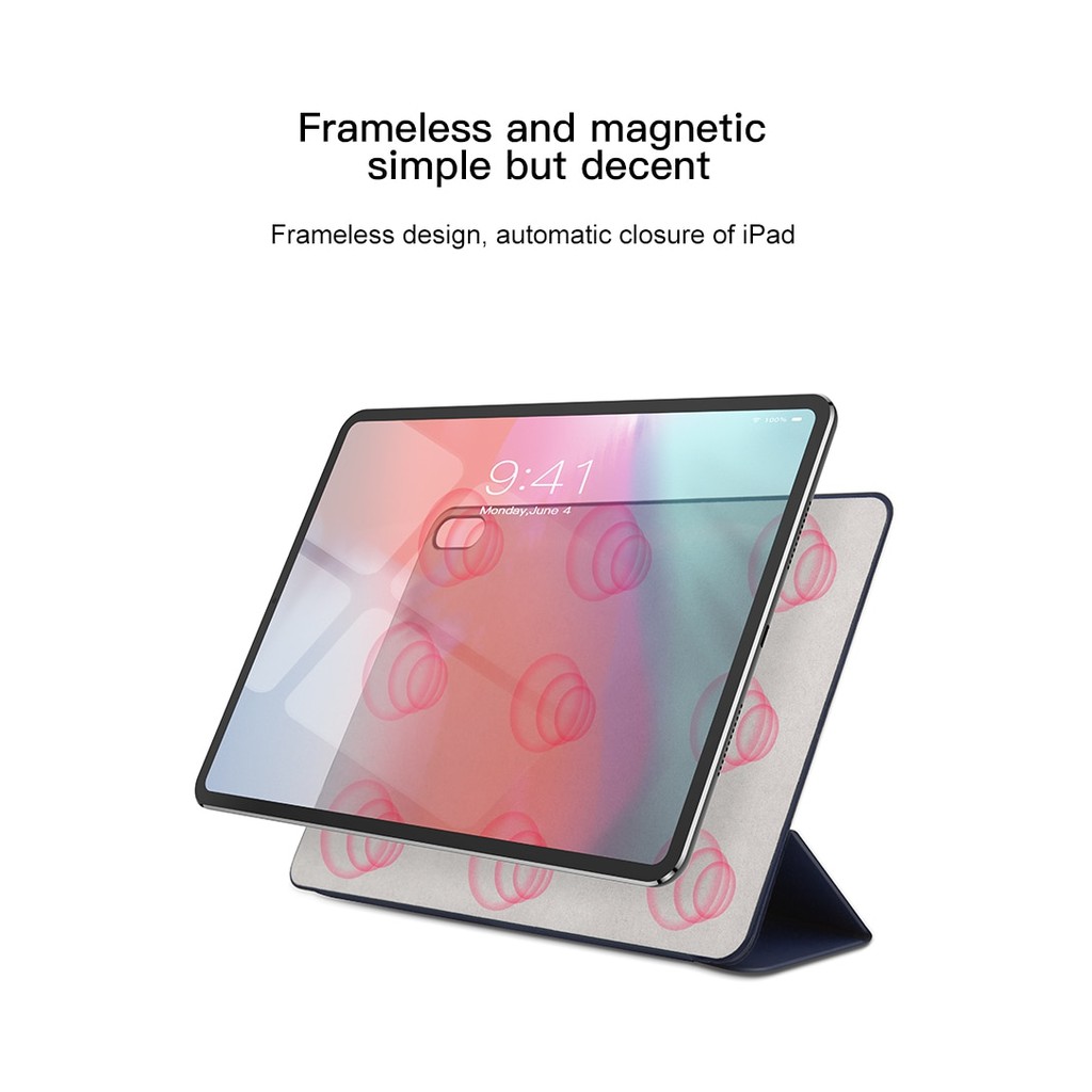 Bao da Baseus Simplism Y-Type Leather cho iPad Pro 11/12.9 inch(2018)