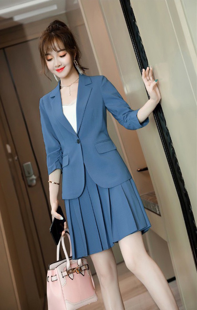 SET VEST PHỐI VÁY KÈM ÁO THUN