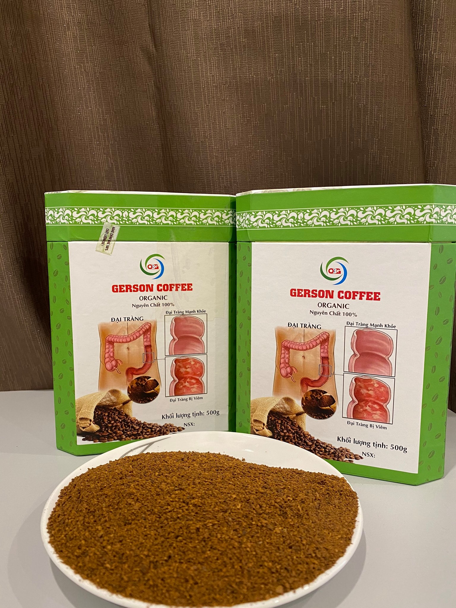 Cà phê hữu cơ thải độc đại tràng Dạng Bột Gerson Coffee