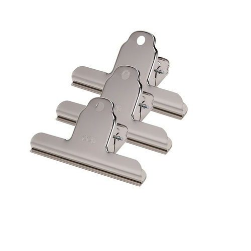 (3 Cái) Kẹp Inox Deli 9532 - 102mm