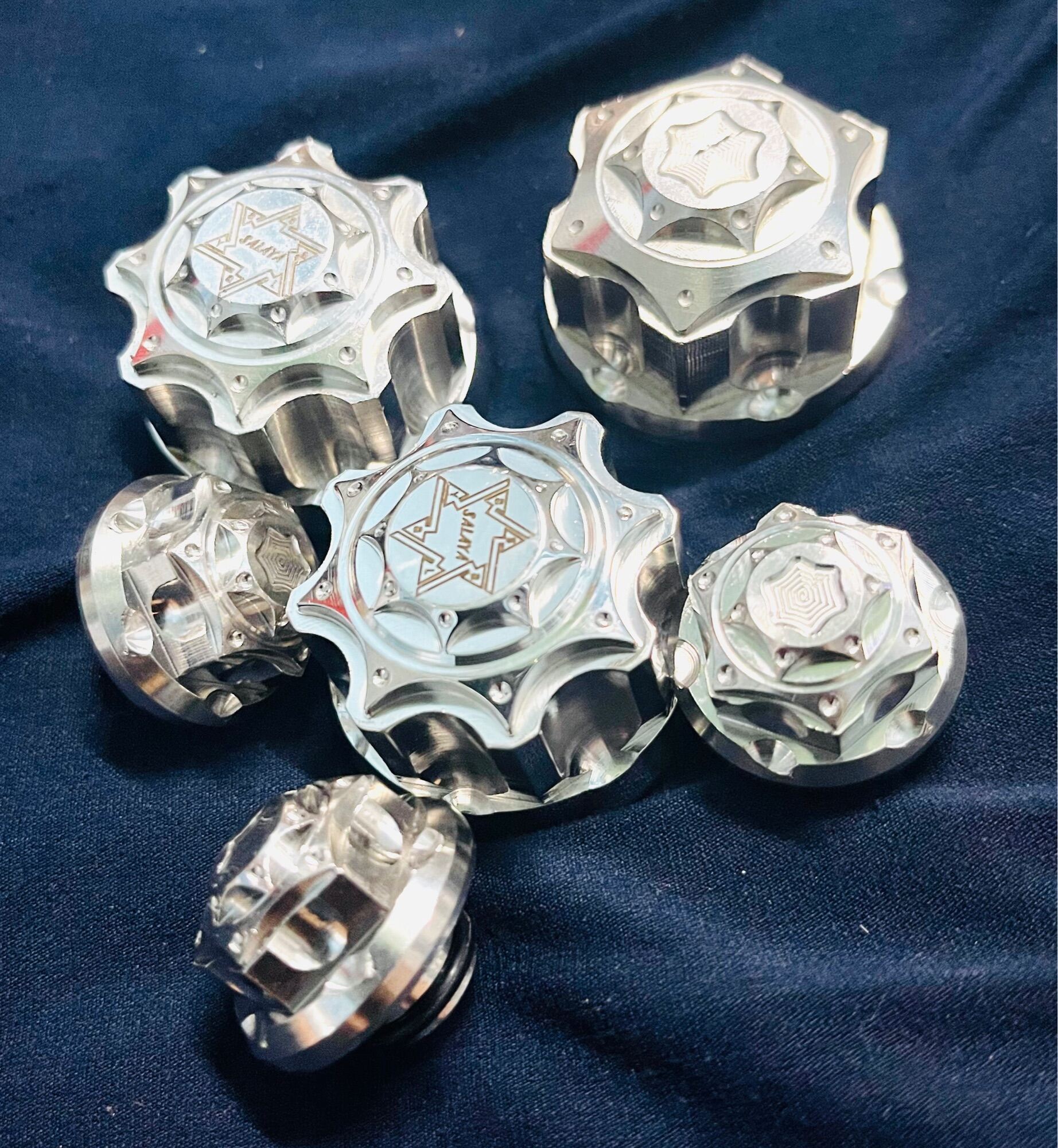 (GR5 XỊN ) BỘ 3 ỐC TITAN CHẢNG BA GIDONG RAIDER/SONIC/SATRIA CỰC ĐẸP