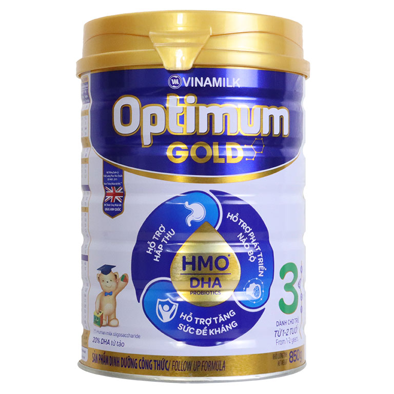 Sữa Optimum Gold 3 HMO 900g (trẻ từ 1-2 tuổi)