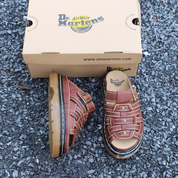 Dép Dr Martens 2018 ThaiLan Da Bò cao cấp
