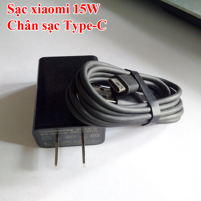 Bộ sạc Nhanh 15W cho Xiaomi - sạc chính gốc
