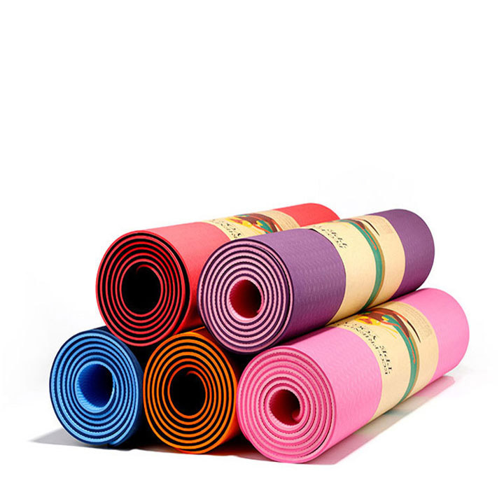 [QUÀ TẶNG LAZCOINS] Thảm Tập Yoga TPE 6mm 2 Lớp Chống Trơn Trượt,Đàn Hồi Cao,Dễ Dàng Vệ Sinh Lau Chùi Chính Hãng Đại Nam Sport (Giao Màu Ngẫu Nhiên)
