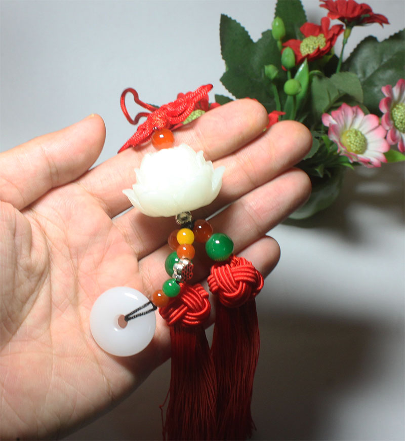 Dây treo xe ô tô Hình Hoa Sen
