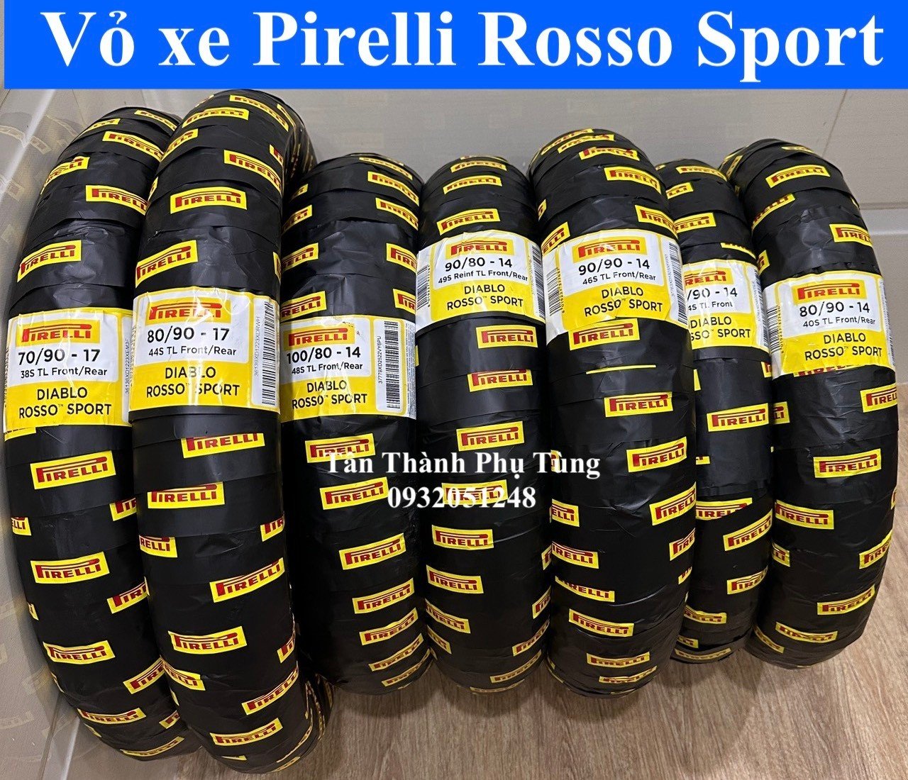 Vỏ xe Pirelli Diablo Rosso Sport phụkiệnxemáy