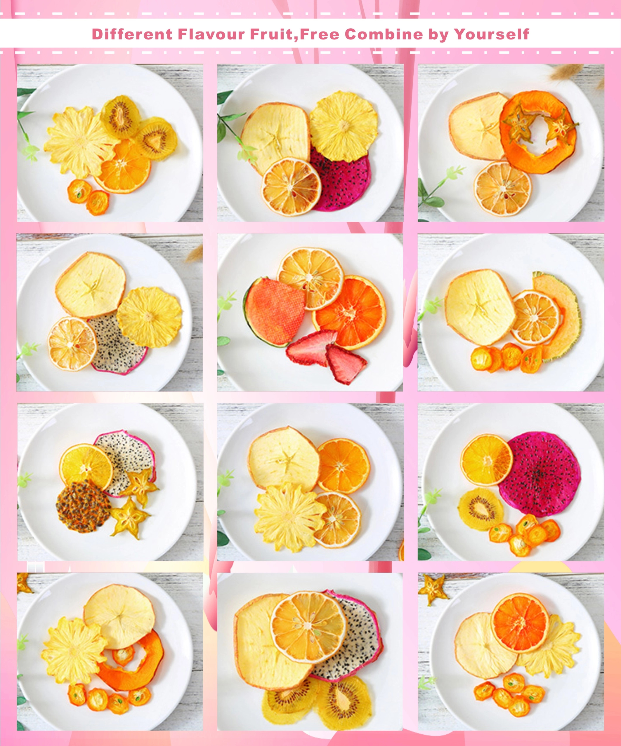 [HCMC] detox Korea weight loss dried fruit tea set (real photo) without box bottle