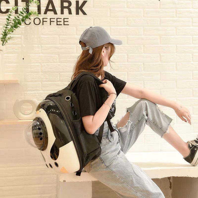 Balo phi hành gia chim cánh cụt cho chó mèo
