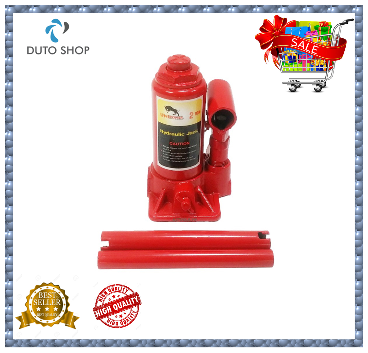 Kích nâng thủy lực 2 tấn - Con đội 2 tấn