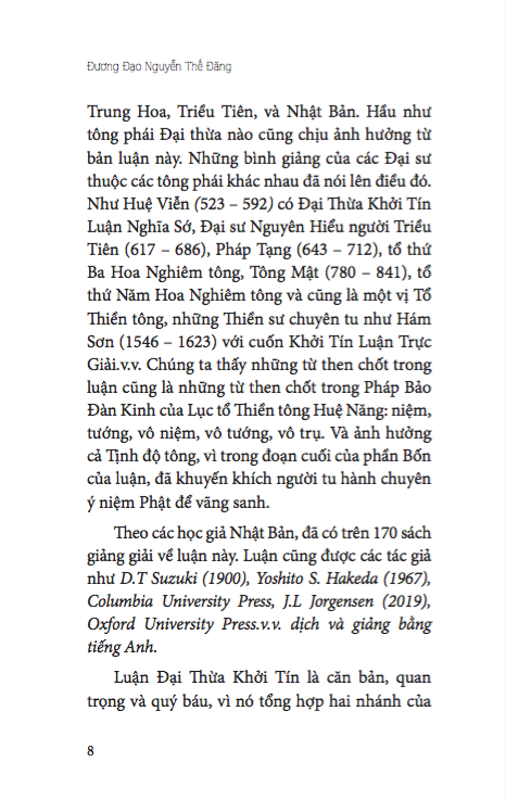 Sách Thực Hành Theo Luận Đại Thừa Khởi Tín