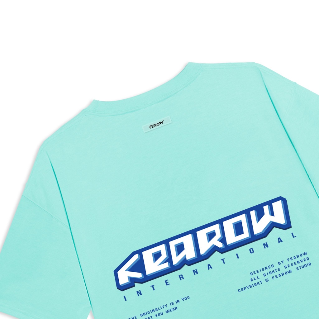 Áo thun Fearow World Wide /Màu Mint FW137