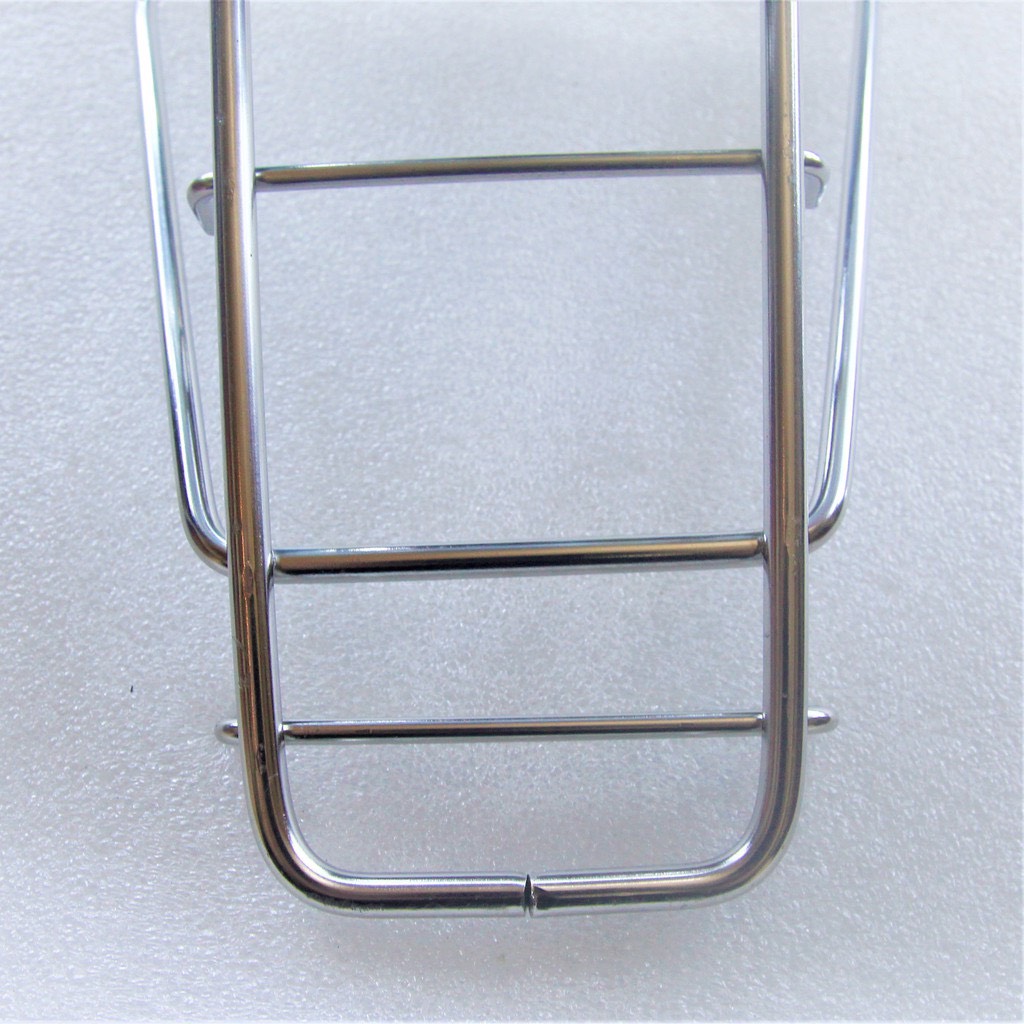 BAGA MŨI TRƯỚC INOX XE CUB 50 ( CÁC ĐỜI )