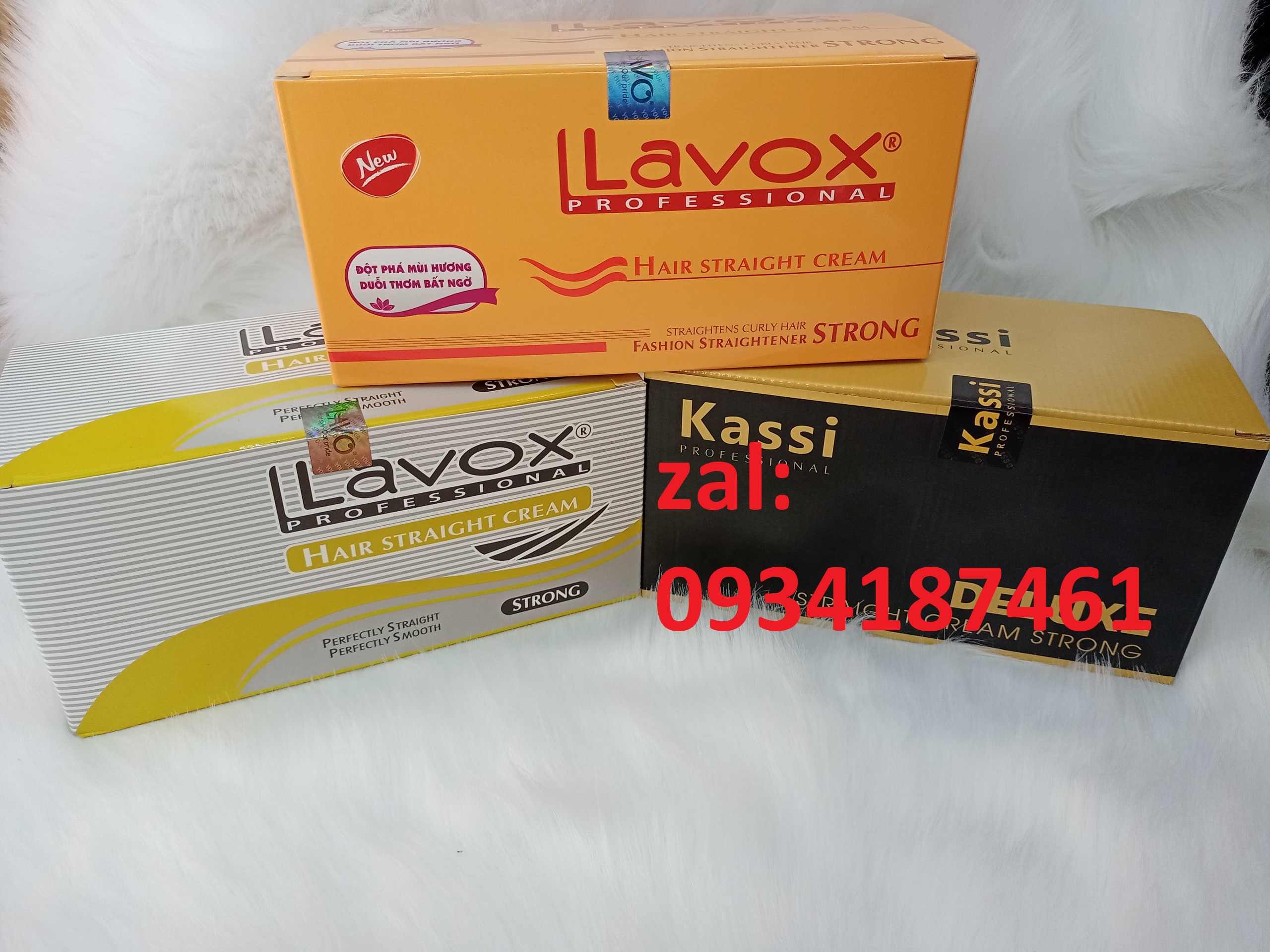 Duỗi lavox, kassi thể tích 1000ml x 2