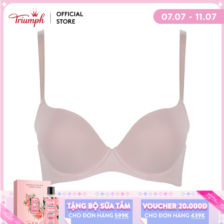 [Voucher 20K + Quà Sữa tắm cho đơn 699K từ 7.7-11.7] Áo ngực có gọng và miếng lót Simply Everyday Basic WP P5