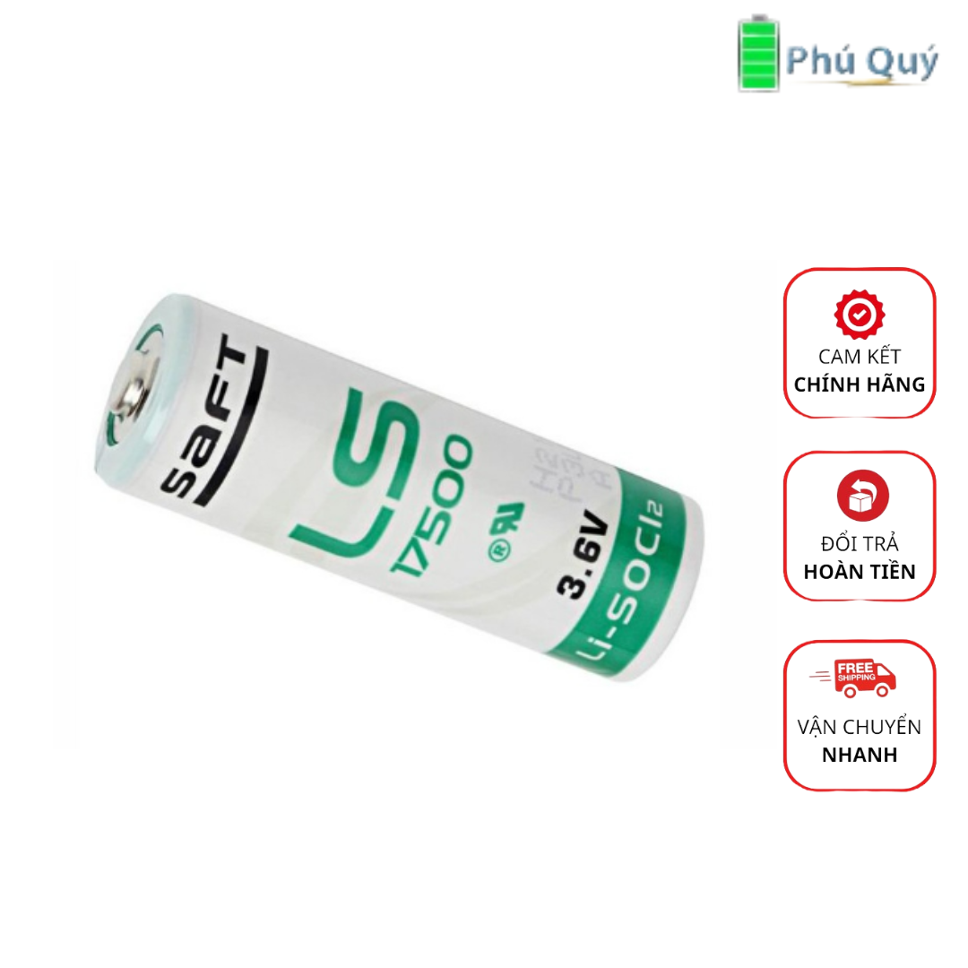 Pin SAFT LS 17500 Lithium 3.6V PLC