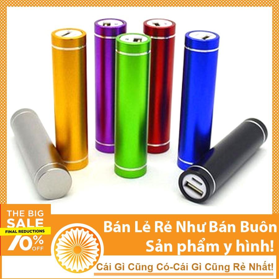 Box sạc dự phòng 1 cell vỏ nhôm không pin