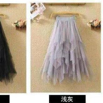 Chân váy lưới tầng cực xinh xắn