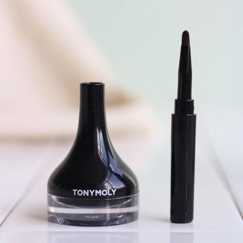 Tonymoly Backstage Gel Eyeliner Hàn Quốc Cho Đôi Mắt Sắc Nét - 4g