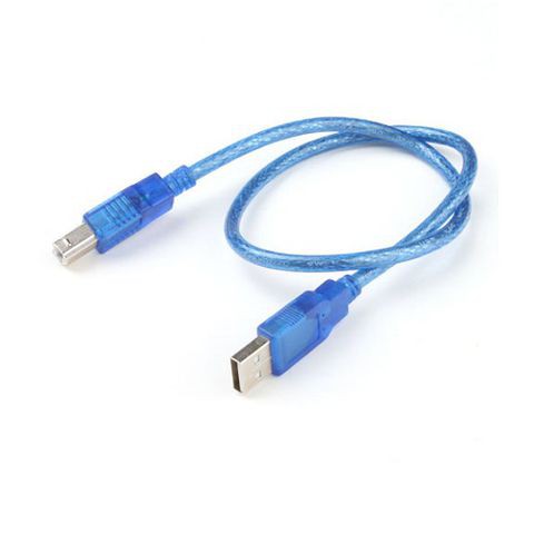 Cáp usb uno type a đực nối type b 30 cm- tth002