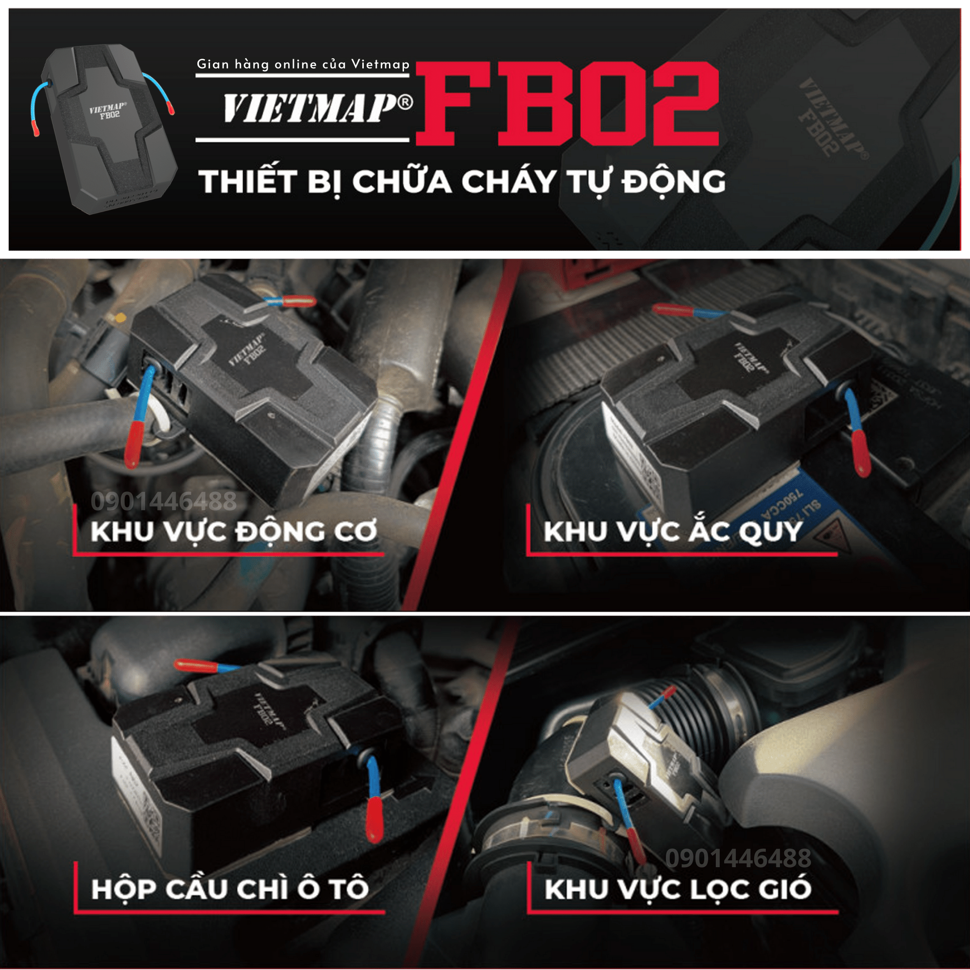 Thiết bị chữa cháy tự động  FB02