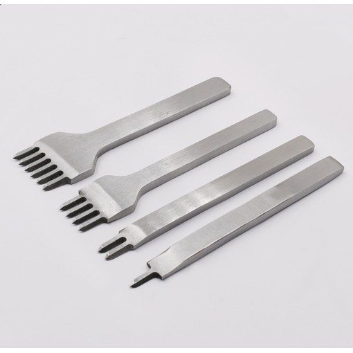 đục trám khâu da thủ công - dụng cụ làm đồ da handmade