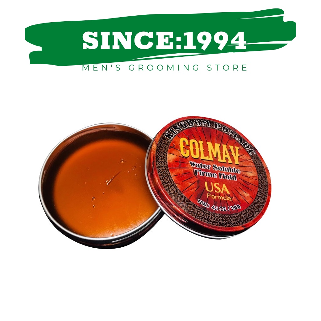 [CHÍNH HÃNG 100%] Sáp Vuốt Tóc Colmav Pomade Gốc Nước Lọ 56g