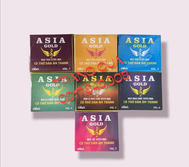Combo bộ 7CD Thử Dàn Âm Thanh - Test Loa - Nghe Thư Giãn
