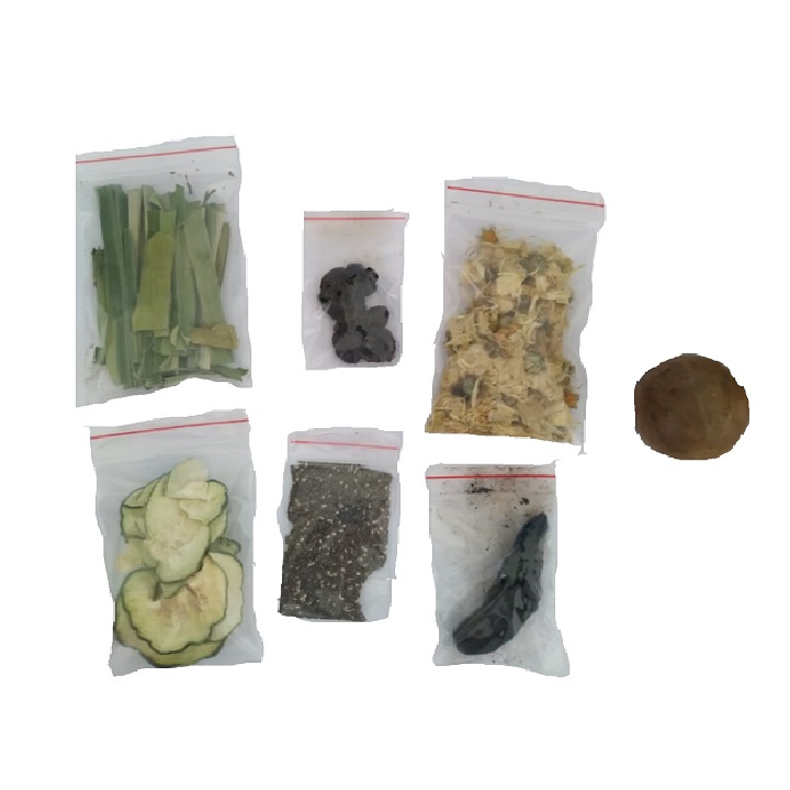 COMBO Nguyên Liệu Nấu SÂM BÍ ĐAO (7 vị như hình)