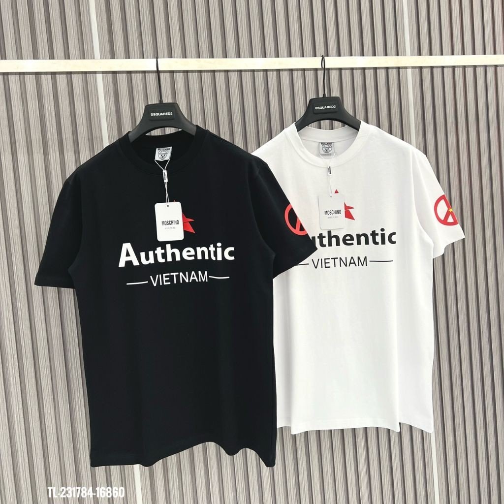 Áo Thun nam nữ unisex Authentic Việt nam chất cotton cộc tay cổ tròn hottrend