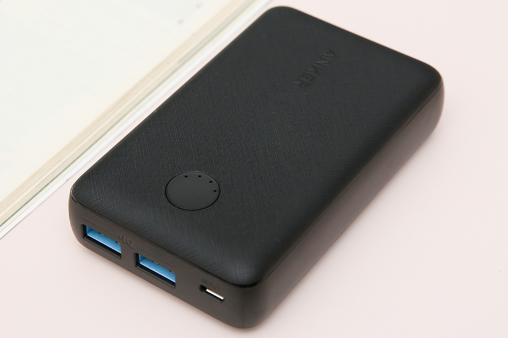 [HCM] A1223 (Tặng kèm cáp sạc) Pin sạc dự phòng 10.000mAh Anker PowerCore Select đen