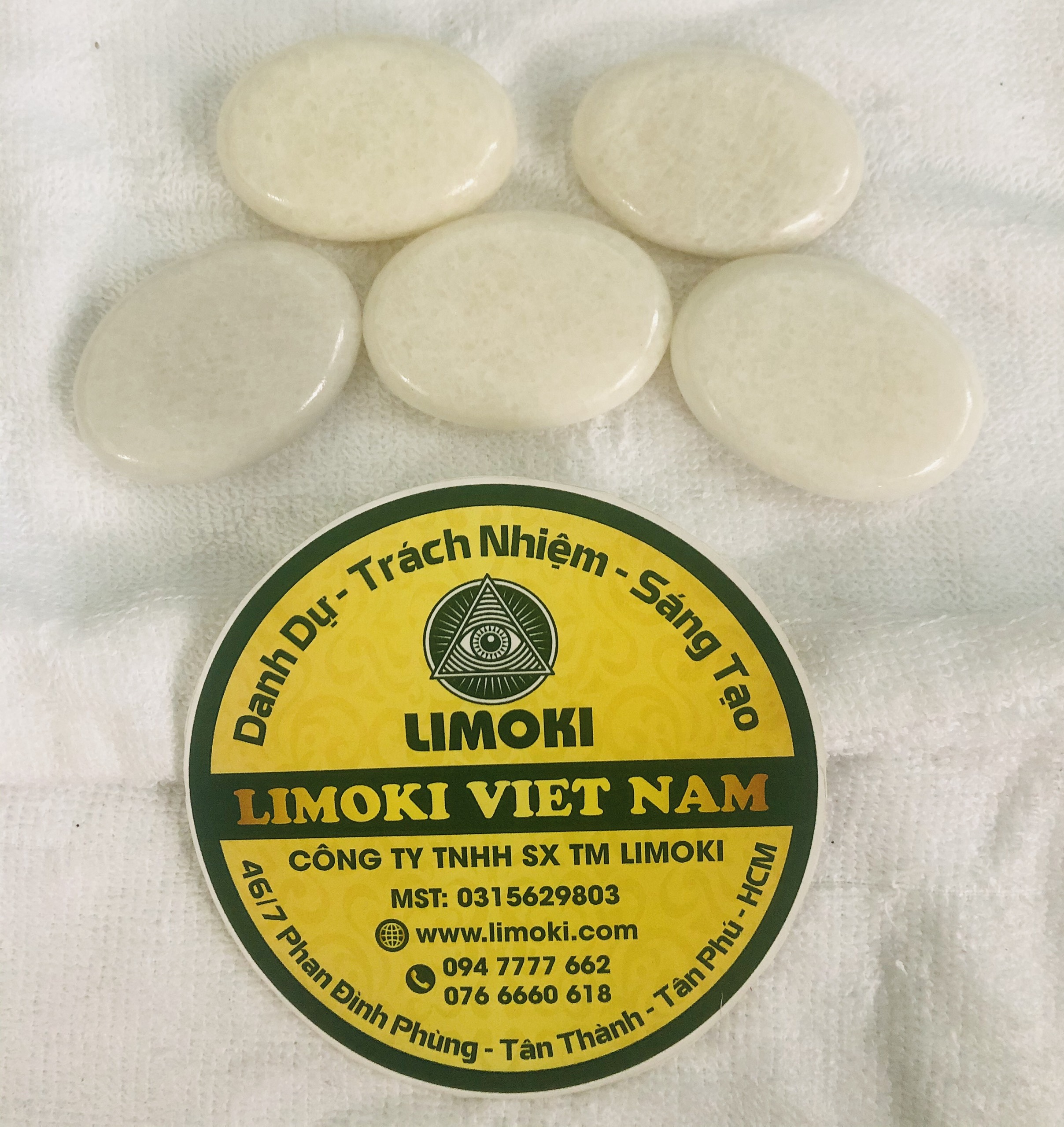 [HCM]Bộ 5 Đá Massage Mặt Lạnh